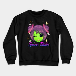 Space Babe Crewneck Sweatshirt